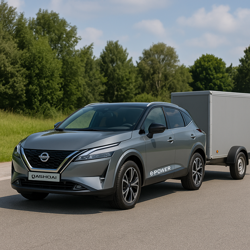 Die wichtigsten Zahlen zur Anhängelast beim Qashqai e-POWER