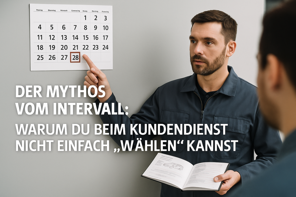 Der Irrtum vom „freien Intervall“ beim Kundendienst
