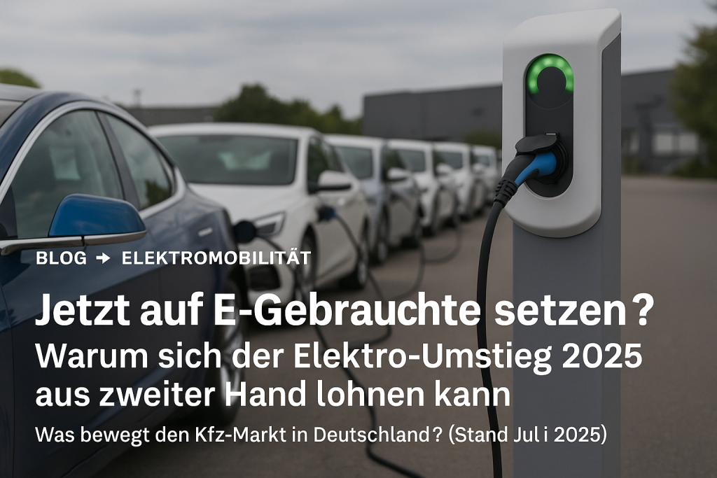 Elektro gebraucht statt neu: Warum 2025 der richtige Zeitpunkt ist