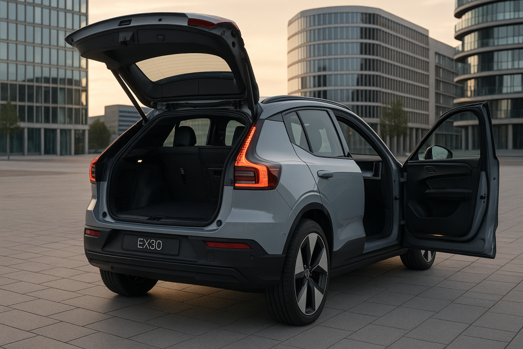 Mehr Platz als gedacht – der Volvo EX30 überrascht mit cleverem Raumkonzept