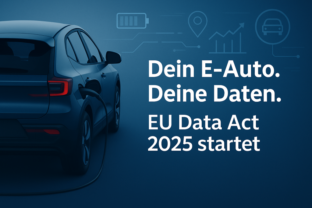 EU Data Act 2025: Mehr Rechte für E-Auto-Fahrer