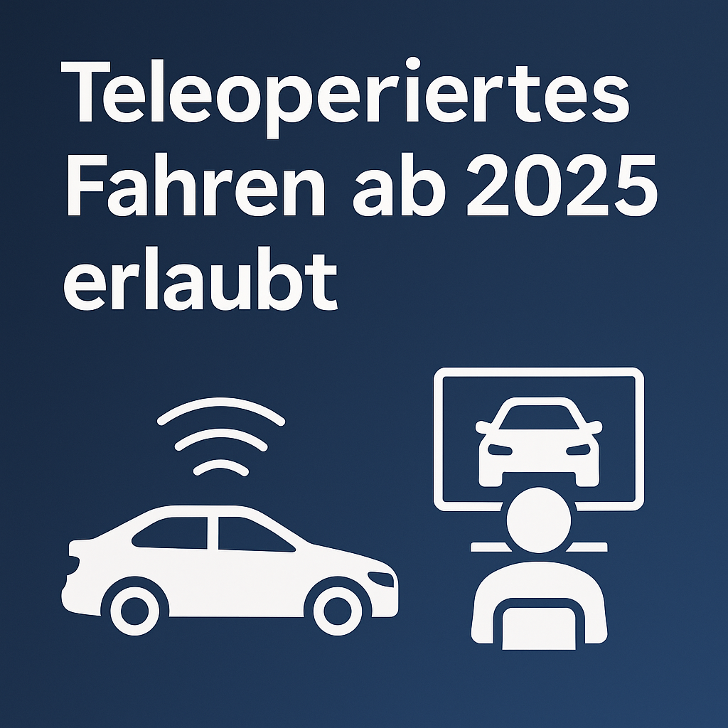 Teleoperiertes Fahren wird erlaubt: Was ab Dezember 2025 in Deutschland möglich ist
