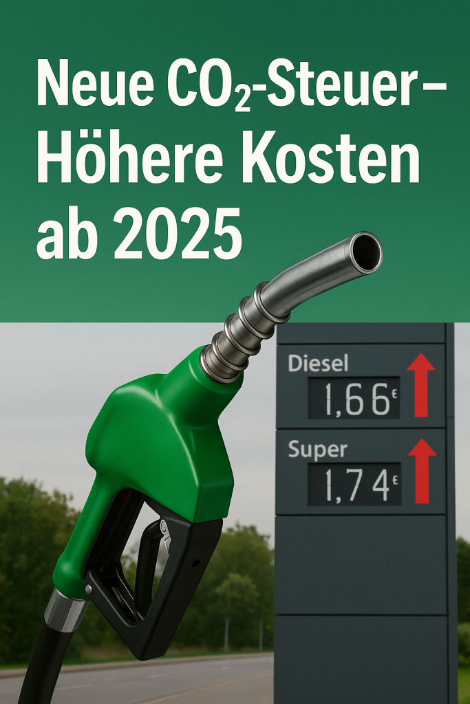 Neue Kostenbelastung durch CO₂-Steuer & Energiepreise