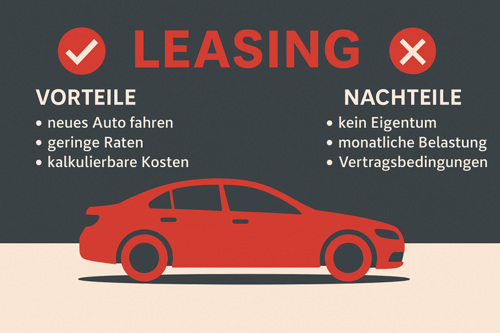 Leasing – die Vor- und Nachteile einfach erklärt